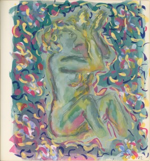 Femme &agrave; la colombe