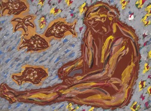 Femme &agrave; l'&eacute;pine